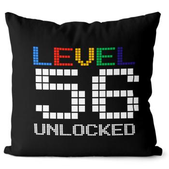 Vankúš Level unlocked (vek: 56, Velikost: 40 x 40 cm)