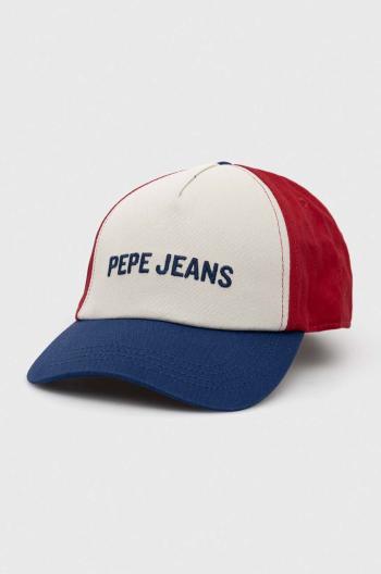 Šiltovka Pepe Jeans Whitehall vzorovaná