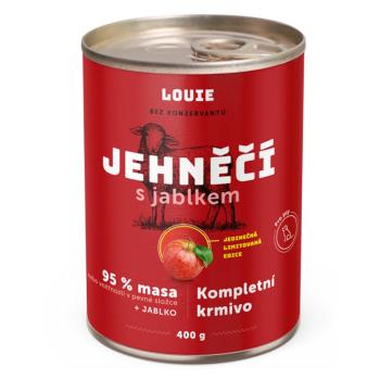 LOUIE Konzerva pre psov jahňacie s jablkami 400 g