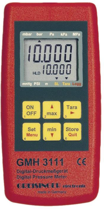 Greisinger GMH 3111 merač tlaku  atmosférický tlak 0.0025 - 1000 bar