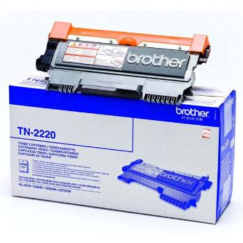 BROTHER TN-2220 - originálny toner, čierny, 2600 strán