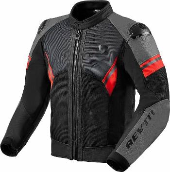 Rev'it! Jacket Mantis 2 H2O Black/Red L Textilná bunda