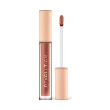 Makeup Revolution  Metallic Nude Gloss Collection  Lesky na pery Hnedá