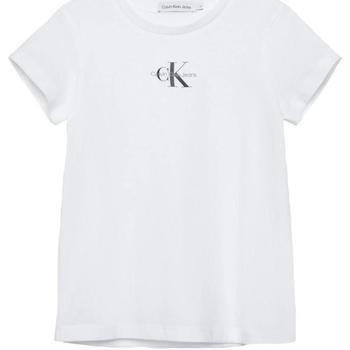 Calvin Klein Jeans  Tričká s krátkym rukávom -  Biela