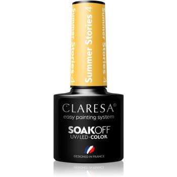 Claresa SoakOff UV/LED Color Summer Stories gélový lak na nechty odtieň 4 5 g