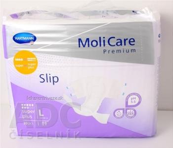 MoliCare Premium Super Plus L plienkové nohavičky zalepovacie (120-150 cm), 1x30 ks