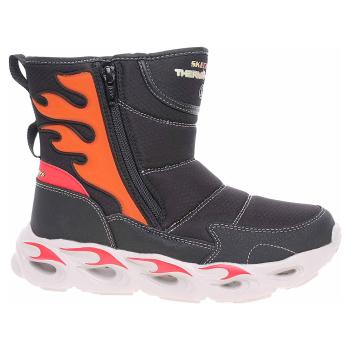 Skechers S Lights-Thermo-Flash - Heat Storm black-red 30