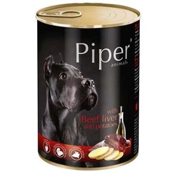 Piper Adult konzerva pre dospelých psov hovädzia pečeň a zemiaky 400 g (5902921300304)