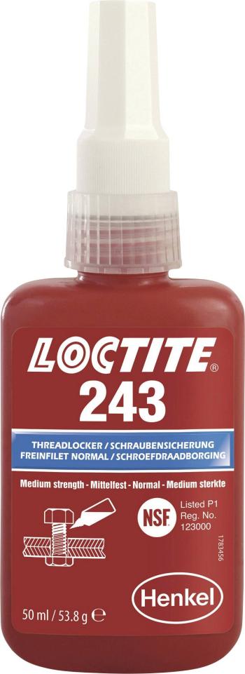 LOCTITE® 243 1335884 upevňovacie skrutky Pevnosť: stredný 50 ml