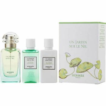 Hermes Un Jardin Sur Le Nil - EDT 50 ml + telové mlieko 40 ml + sprchový gél 40 ml