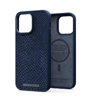 Njord iPhone 14 Pro Max Salmon Leather Magsafe Case Blue (NA44SL01)