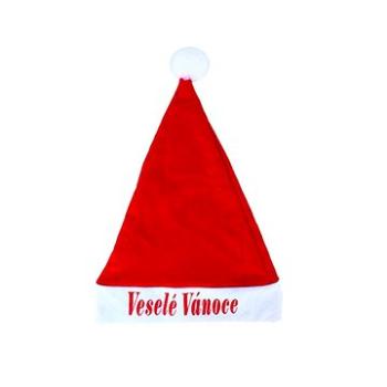 Vianočná čiapka s nápisom veselé vianoce (8590687206571)