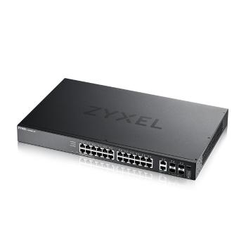 Zyxel XGS2220-30, L3 Access Switch, 24x1G RJ45 2x10mg RJ45, 4x10G SFP+ Uplink, incl. 1 yr NebulaFlex Pro