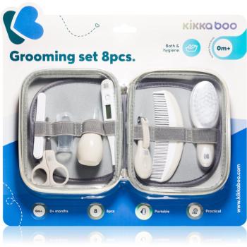 Kikkaboo Grooming Set sada na starostlivosť o dieťa Beige 8 ks