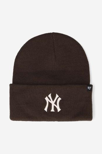 Čiapka 47 brand New York Yankees Haymak hnedá farba