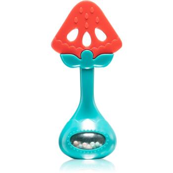 BabyOno Have Fun Teether hryzadielko s hrkálkou Tasty Watermelon 1 ks