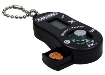 Rayovac skušačka batérií a akumulátorov Hearing Aid Rozsah merania (skúšačka batérií) 1,2 V, 1,55 V akumulátor, batérie