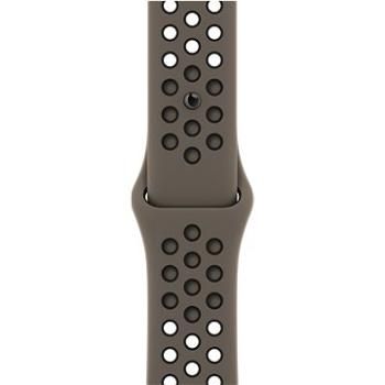 Apple Watch 45 mm olivovosivo-čierny športový remienok Nike (MPH73ZM/A)