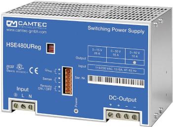 Camtec HSEUreg04801.50T laboratórny zdroj s nastaviteľným napätím  0 - 50 V/DC 10 A 480 W   Počet výstupov 1