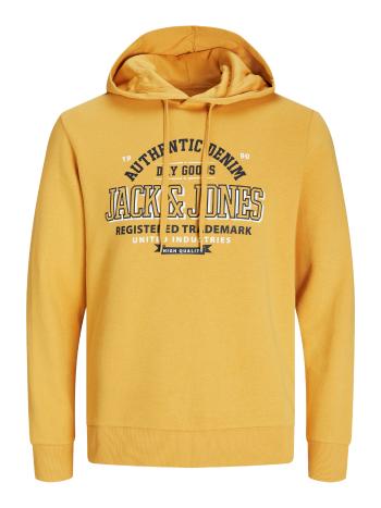 Jack&Jones Pánska mikina JJELOGO Standard Fit 12255617 Honey Gold XXL