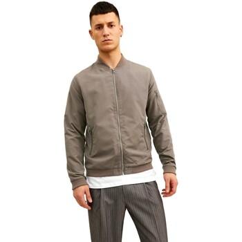 Jack & Jones  Tričká s krátkym rukávom CHAQUETA TIPO BOMBER HOMBRE JACK JONES 12165203  Hnedá