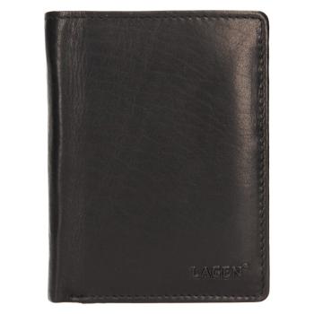 Lagen pánska peňaženka kožená 6538 Black