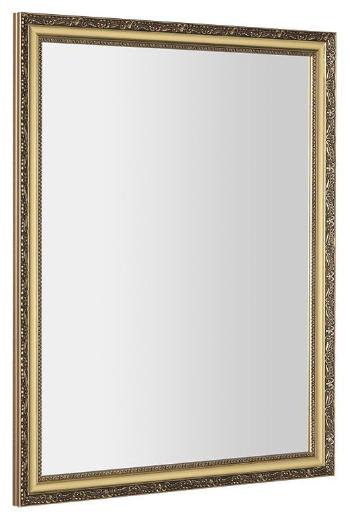 SAPHO - BOHEMIA zrkadlo v drevenom ráme 686x886 mm, zlatá NL483
