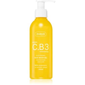 Ziaja Vitamin C.B3 Niacinamide čistiaci gél na tvár 190 ml