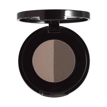 Makeup Revolution  Duo Brow Powder Eyebrow Powder  Líčenie obočia Hnedá