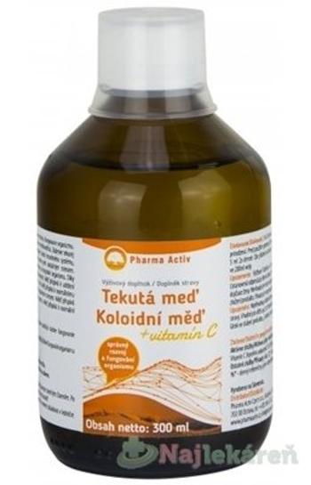 Pharma Activ Tekutá meď + vitamín C 300 ml