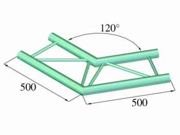 Alutruss BILOCK BQ2-PAC22H 2-bodová rampa roh 120 °