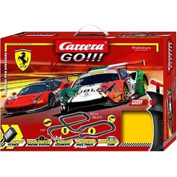 Carrera Autodráha GO 62551 Ferrari Pro Speeders (4007486625518)