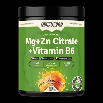 GreenFood Performance MG+Zn Citrat+B6 tanger 420g