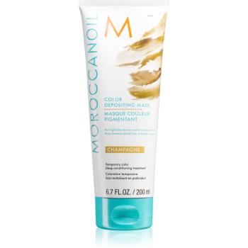 Moroccanoil Color Depositing jemná vyživujúca maska bez permanentných farebných pigmentov Champagne 200 ml