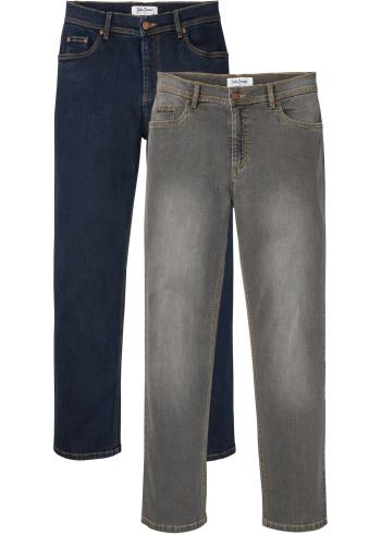 Strečové džínsy, Regular Fit, rovné, 2 ks v balení