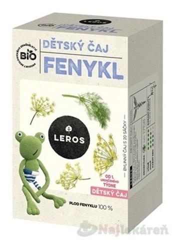 LEROS BIO DETSKÝ ČAJ FENIKEL 20x1,5g (30g)