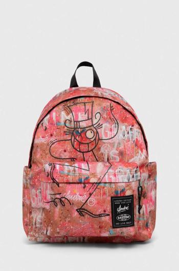 Ruksak Eastpak x Andre DAY PAK'R ružová farba, veľký, vzorovaný, EK0A5BG43O81