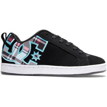 DC Shoes  Módne tenisky Court graffik 300678 BLACK/HOT PINK (BHP)  Čierna