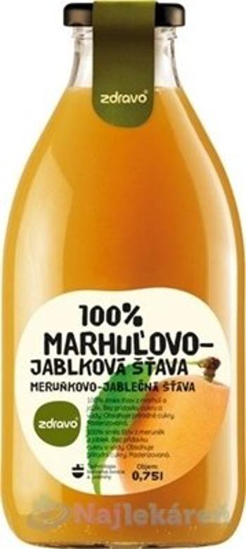 Zdravo 100% MARHUĽOVO-JABLKOVÁ ŠŤAVA, 200ml