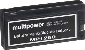 multipower MP1250 B20113MP olovený akumulátor 12 V 2 Ah olovený so skleneným rúnom (š x v x h) 143 x 64 x 23 mm svorkový