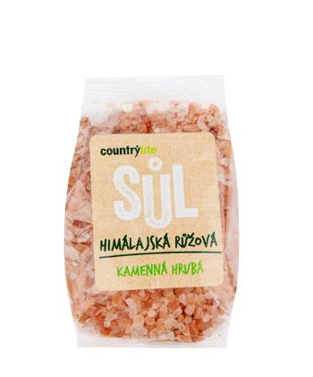 Soľ himalájska ružová hrubá COUNTRY LIFE 500 g