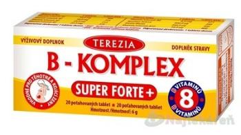 TEREZIA B-KOMPLEX SUPER FORTE+ 20 ks