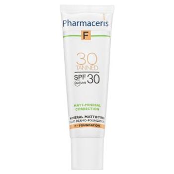 Pharmaceris F Mineral Dermo-Foundation SPF30 Tanned skrášľujúci fluid pre zjednotenú a rozjasnenú pleť 30 ml