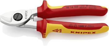 Knipex  95 16 165 SB VDE káblové nožnice Vhodné pre (odizolační technika) hliníkový a medený kábel, jedno- a viacžilový