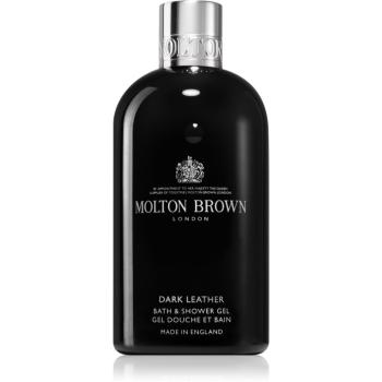 Molton Brown Dark Leather Bath & Shower Gel relaxačný kúpeľový a sprchový gél 300 ml