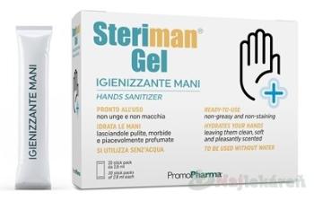 Steriman Gél dezinfekčný gél na ruky 20x2,8 ml