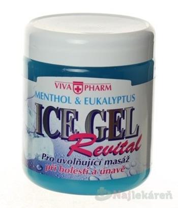 Vivapharm Ice gél Revital Menthol a Eukalyptus 250 ml