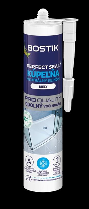 BOSTIK PERFECT SEAL KÚPEĽŇA - Neutrálny sanitárny silikón biela 0,28 L