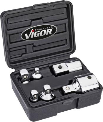 Vigor  V1293 sada GOLA adaptérov / redukciou   Pohon (skrutkovač) 1/4" (6,3 mm), 3/8" (10 mm), 1/2" (12.5 mm), 3/4" (20