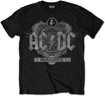 AC/DC Tričko Black Ice Black L